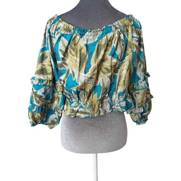 Rachel Zoe Off-Shoulder Blouse M - Picture 4 of 6
